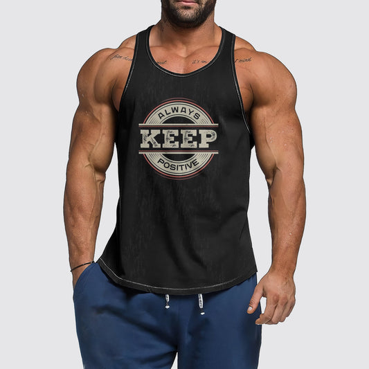 Ultimate Gym Tank Top for Men: Stay Cool and Comfy During Intense Workouts- AA00862