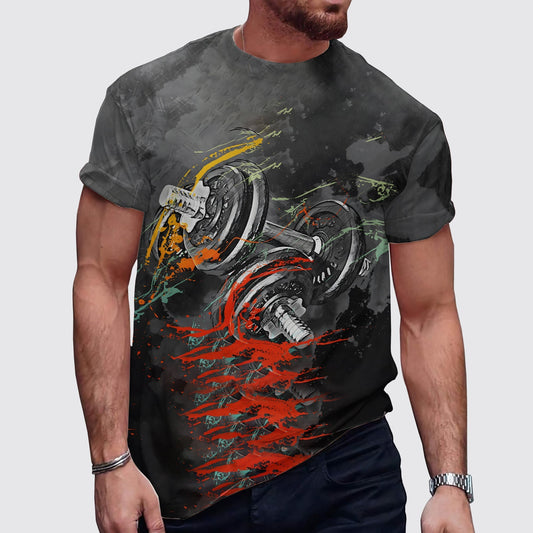 Ultimate Gym T-shirt for Men: Stay Cool and Comfy During Intense Workouts- AA00914