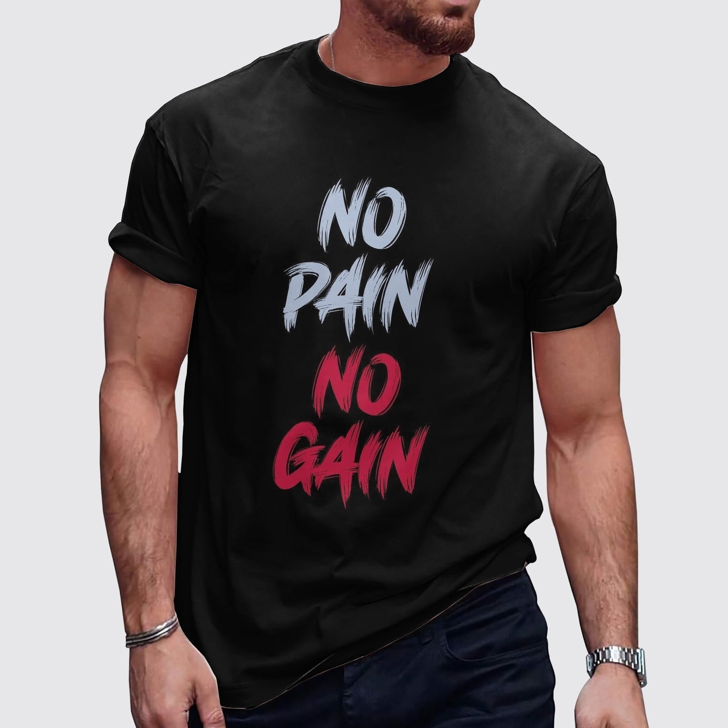 Ultimate Gym T-shirt for Men: Stay Cool and Comfy During Intense Workouts- AA00923