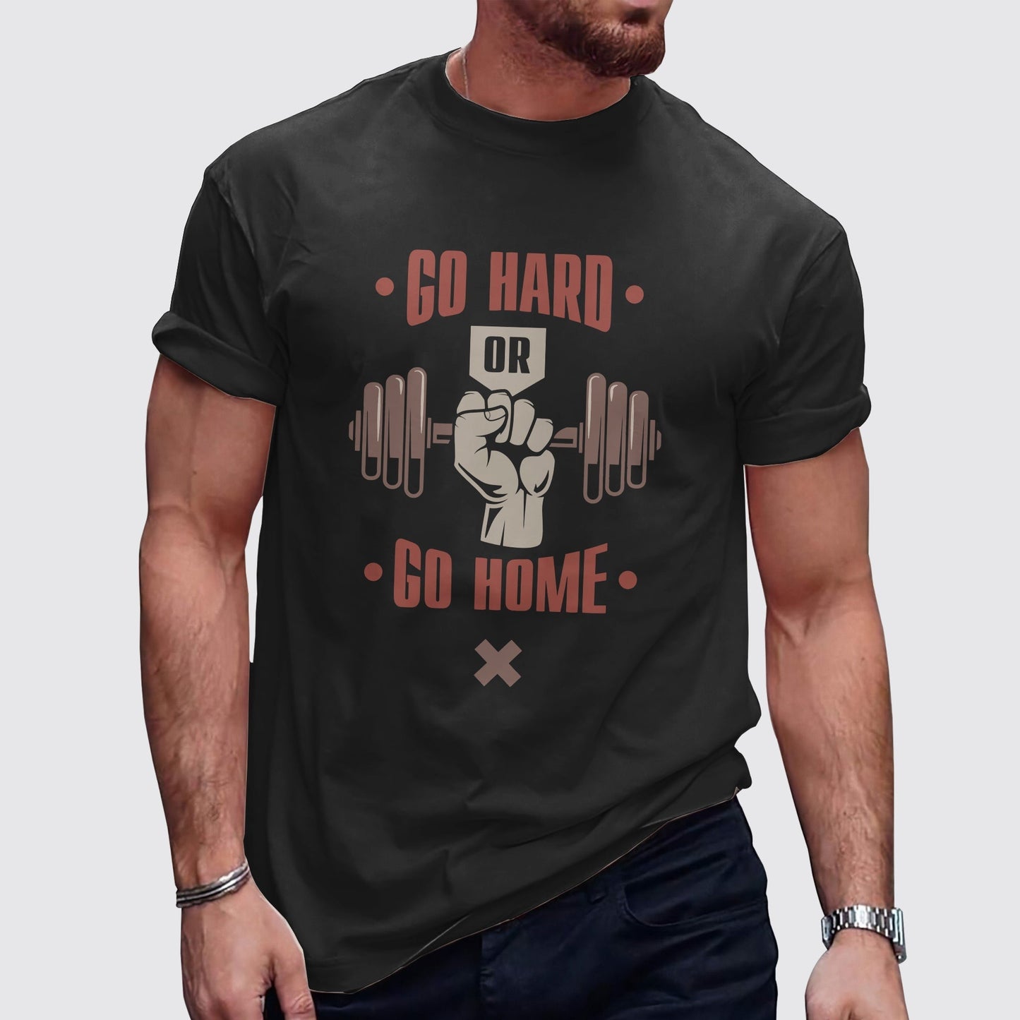 Ultimate Gym T-shirt for Men: Stay Cool and Comfy During Intense Workouts- AA00926