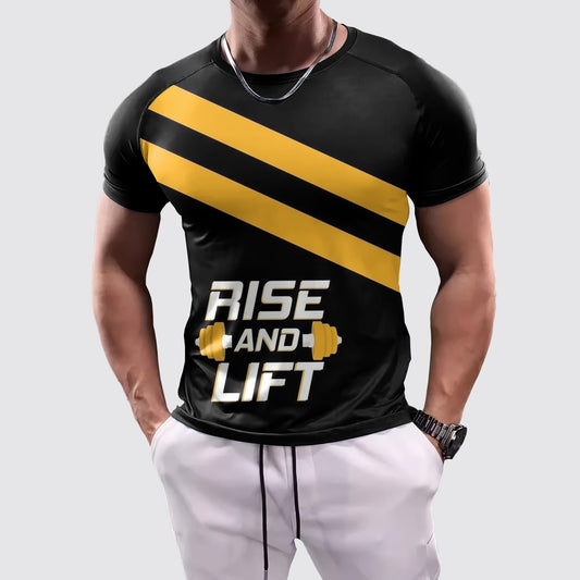 Elevate Your Performance: Tight-Fitting Tee- AA01183