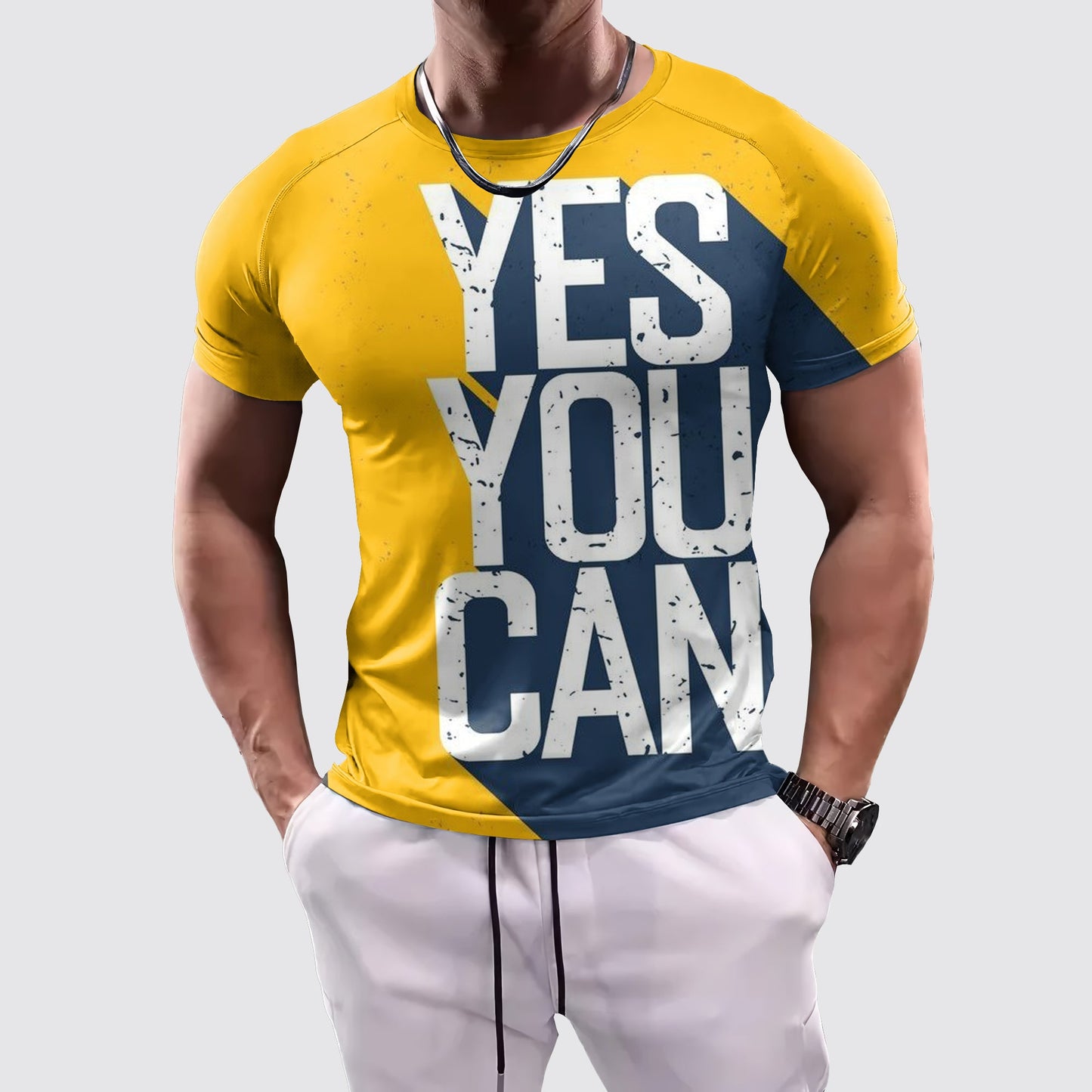 Elevate Your Performance: Tight-Fitting Tee- AA01189