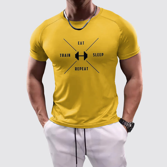 Elevate Your Performance: Tight-Fitting Tee- AA01233