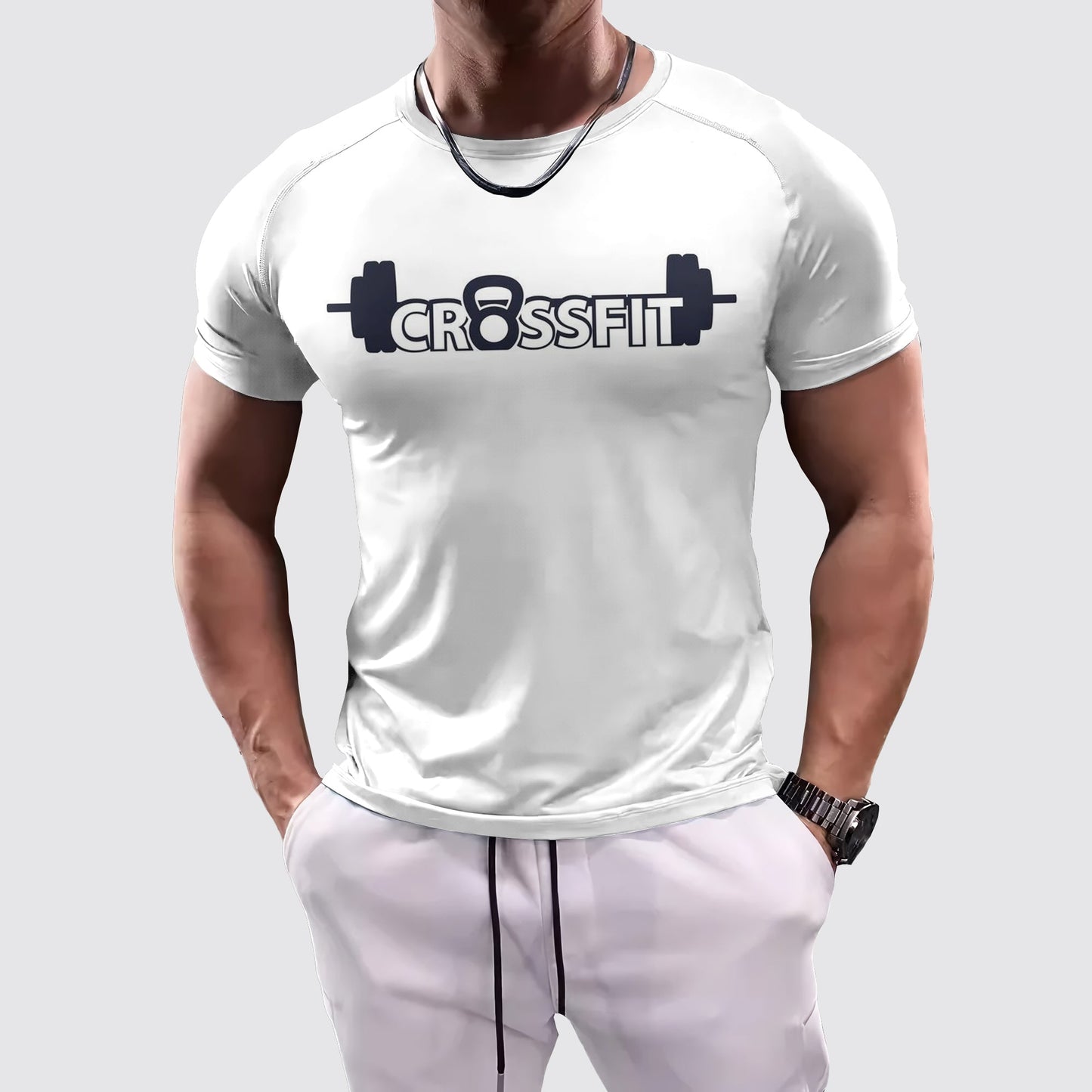 Elevate Your Performance: Tight-Fitting Tee- AA01238