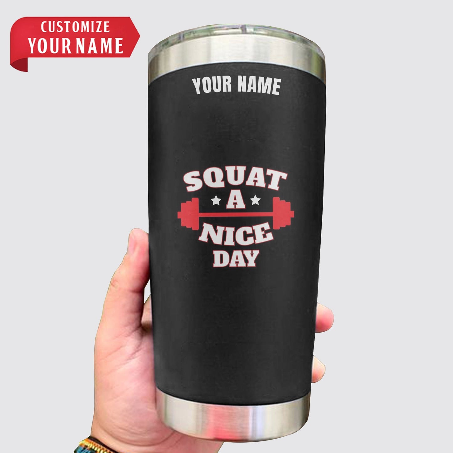 Personalized GymPro Tumblers: Hydration On-the-Go!- AA01316