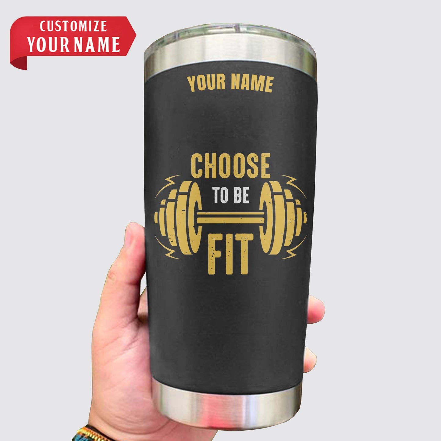 Personalized GymPro Tumblers: Hydration On-the-Go!- AA01339