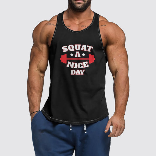 Ultimate Gym Tank Top for Men: Stay Cool and Comfy During Intense Workouts- AA01350