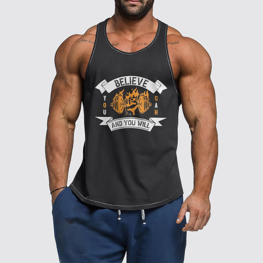 Ultimate Gym Tank Top for Men: Stay Cool and Comfy During Intense Workouts- AA01363