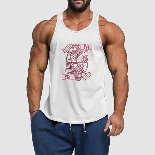 Ultimate Gym Tank Top for Men: Stay Cool and Comfy During Intense Workouts- AA01403