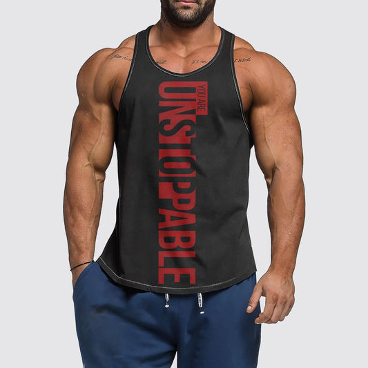 Ultimate Gym Tank Top for Men: Stay Cool and Comfy During Intense Workouts- AA01407