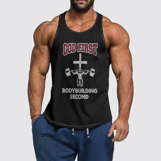 Ultimate Gym Tank Top for Men: Stay Cool and Comfy During Intense Workouts- AA01415