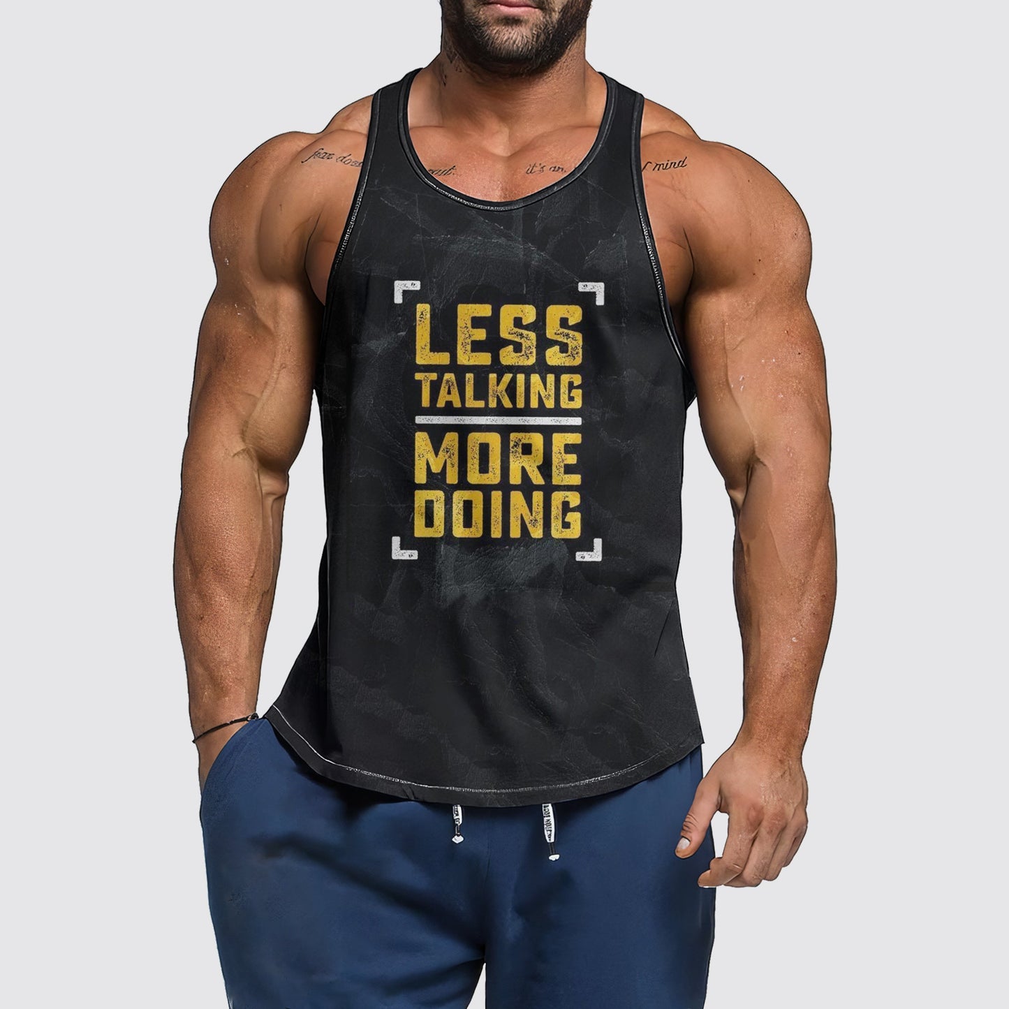 Ultimate Gym Tank Top for Men: Stay Cool and Comfy During Intense Workouts- AA01431