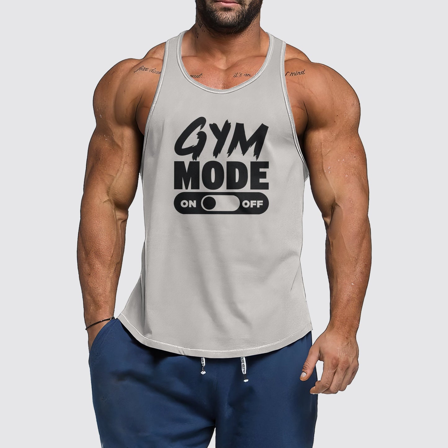 Ultimate Gym Tank Top for Men: Stay Cool and Comfy During Intense Workouts- AA01452