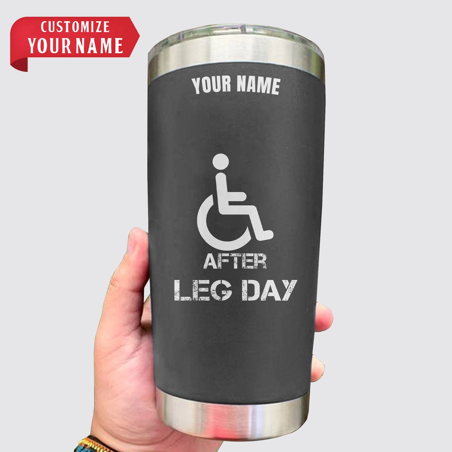 Personalized GymPro Tumblers: Hydration On-the-Go!- AA01464