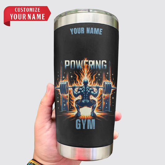 Personalized GymPro Tumblers: Hydration On-the-Go!- AA01467