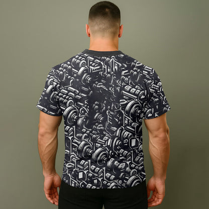 Ultimate Gym T-shirt for Men: Stay Cool and Comfy During Intense Workouts- AA01537