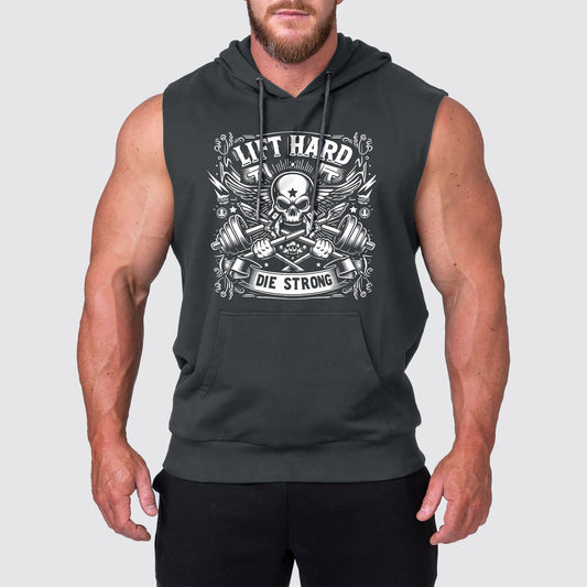 Ultimate Gym Sleeveless Hoodie for Men: Stay Cool and Comfy During Intense Workouts- AA01685