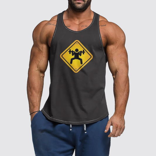 Ultimate Gym Tank Top for Men: Stay Cool and Comfy During Intense Workouts- AA01714