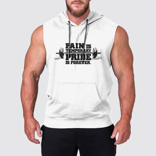 Ultimate Gym Sleeveless Hoodie for Men: Stay Cool and Comfy During Intense Workouts- AA01735