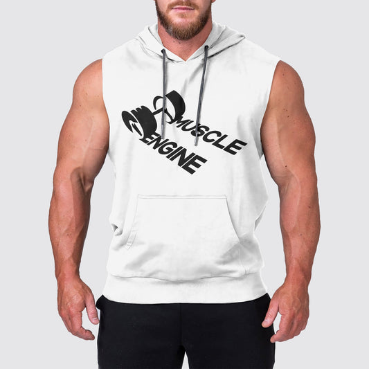 Ultimate Gym Sleeveless Hoodie for Men: Stay Cool and Comfy During Intense Workouts- AA01744