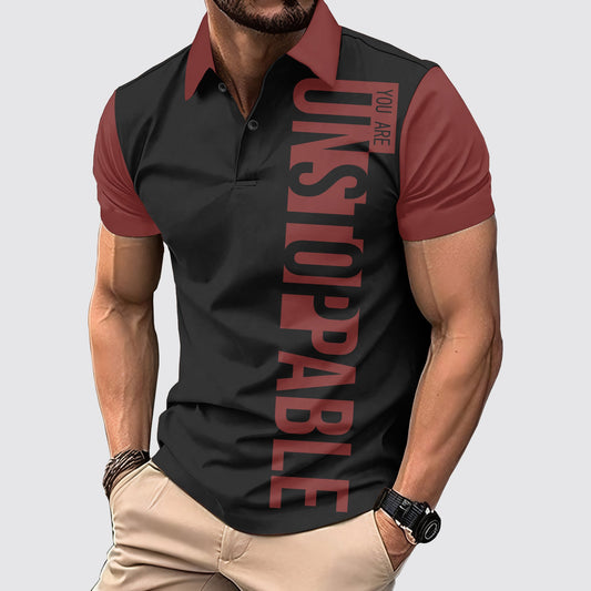 FlexFit Gym Polo Shirt: Performance & Style in Motion- AA01783