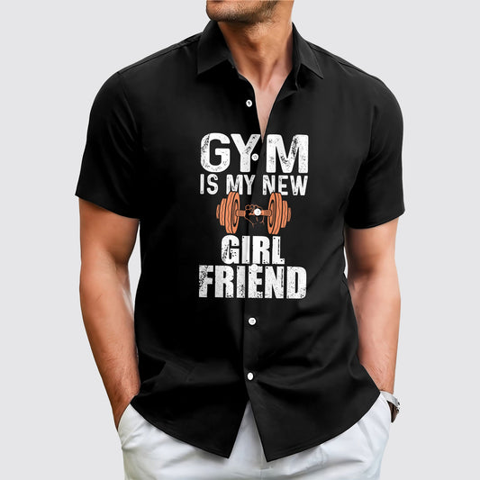 GymPro Short Sleeve Button Shirt- AA01856