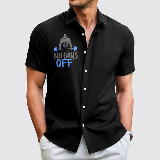 GymPro Short Sleeve Button Shirt- AA01859