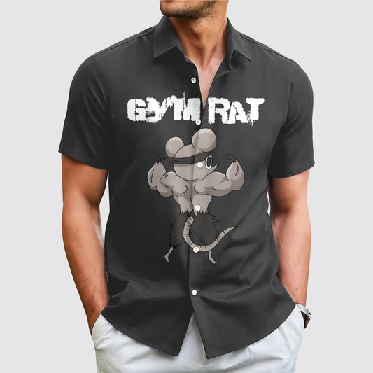 GymPro Short Sleeve Button Shirt- AA01864