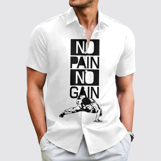 GymPro Short Sleeve Button Shirt- AA01869