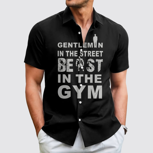 GymPro Short Sleeve Button Shirt- AA01870