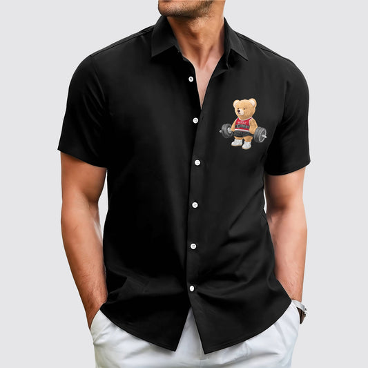 GymPro Short Sleeve Button Shirt- AA01896