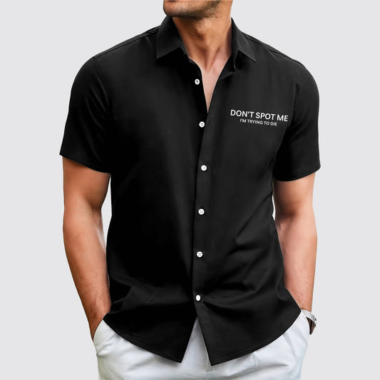 GymPro Short Sleeve Button Shirt- AA01902