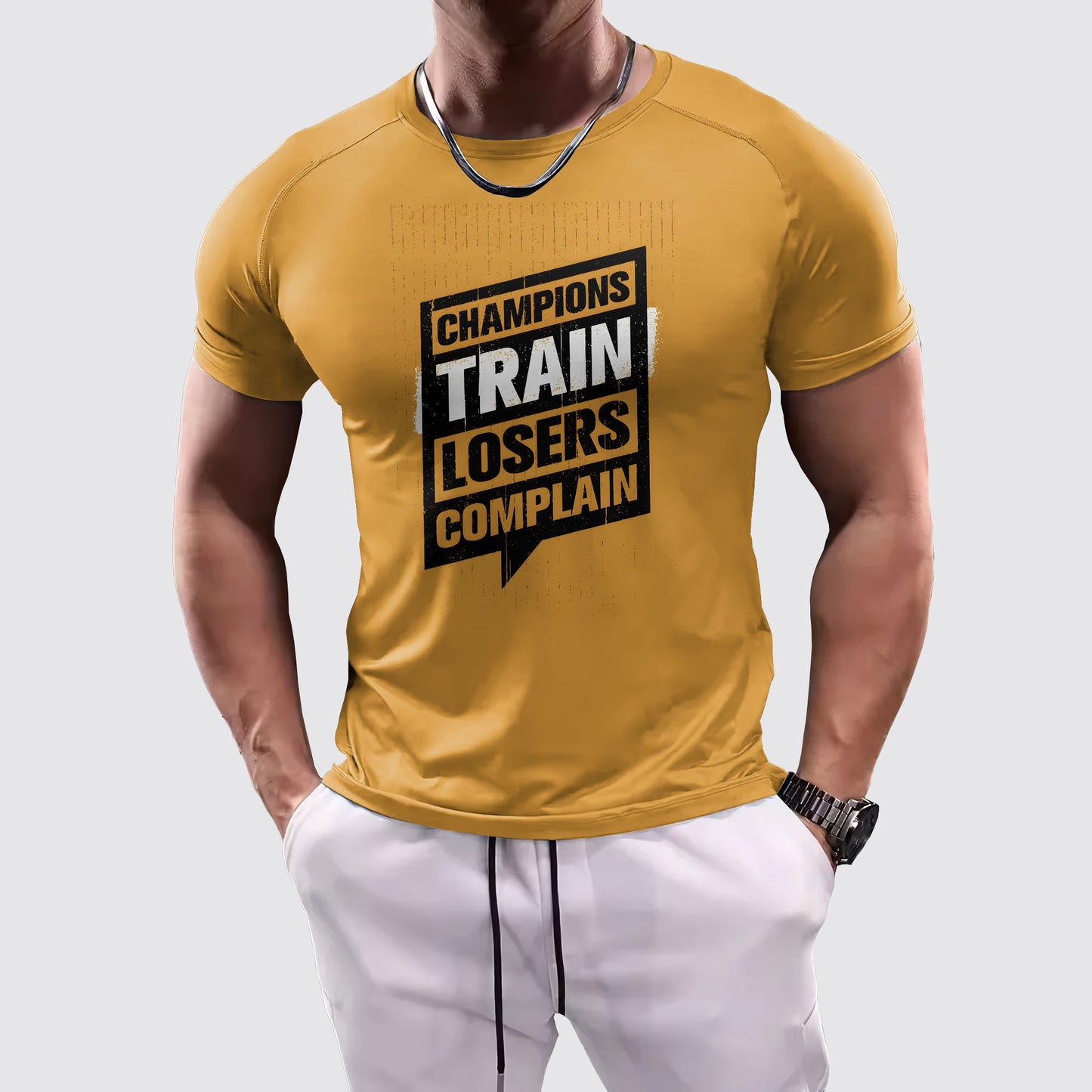 Elevate Your Performance: Tight-Fitting Tee- AA01984