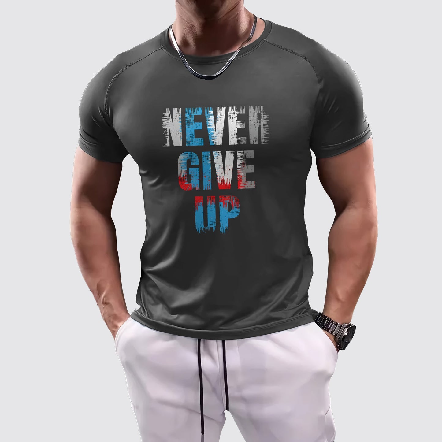 Elevate Your Performance: Tight-Fitting Tee- AA01988