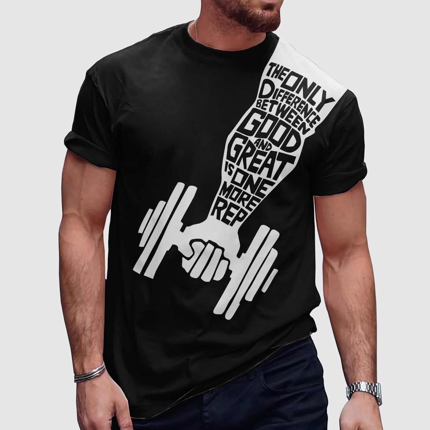 Ultimate Gym T-shirt for Men: Stay Cool and Comfy During Intense Workouts- AA02280