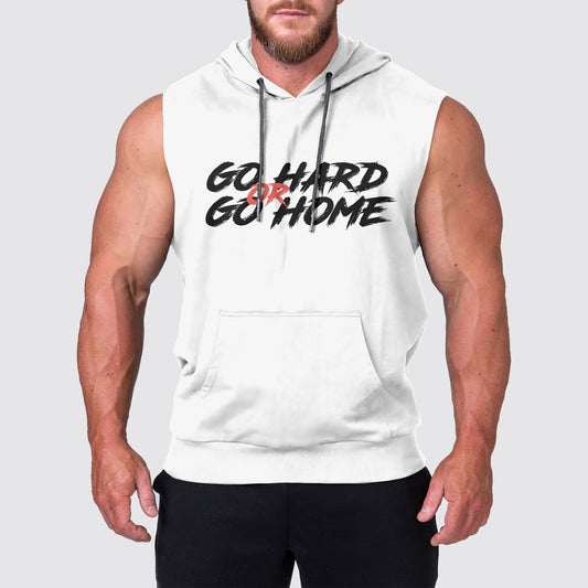 Ultimate Gym Sleeveless Hoodie for Men: Stay Cool and Comfy During Intense Workouts- AA02316