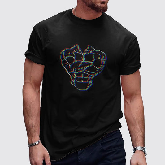 Ultimate Gym T-shirt for Men: Stay Cool and Comfy During Intense Workouts- AA02365