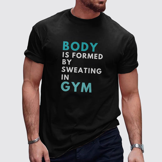 Ultimate Gym T-shirt for Men: Stay Cool and Comfy During Intense Workouts- AA02372