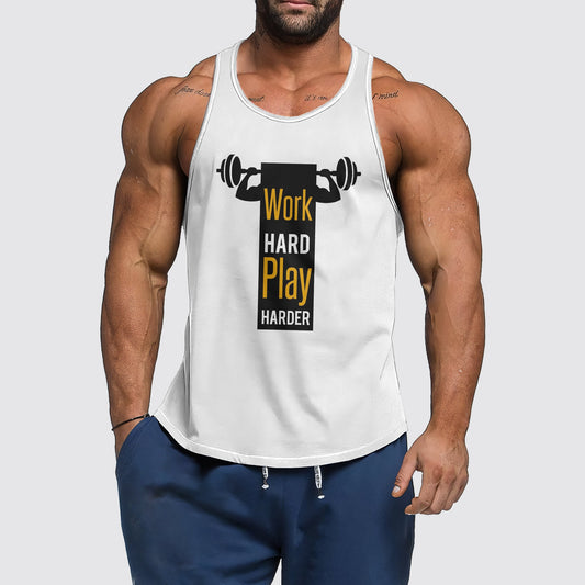 Ultimate Gym Tank Top for Men: Stay Cool and Comfy During Intense Workouts- AA02402