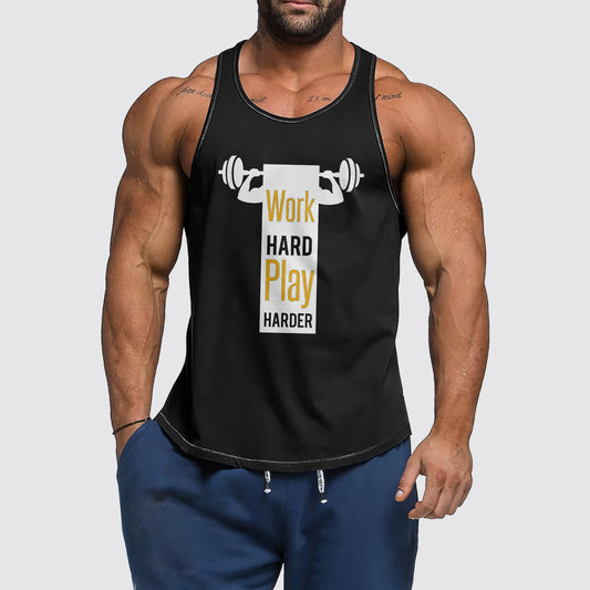 Ultimate Gym Tank Top for Men: Stay Cool and Comfy During Intense Workouts- AA02403