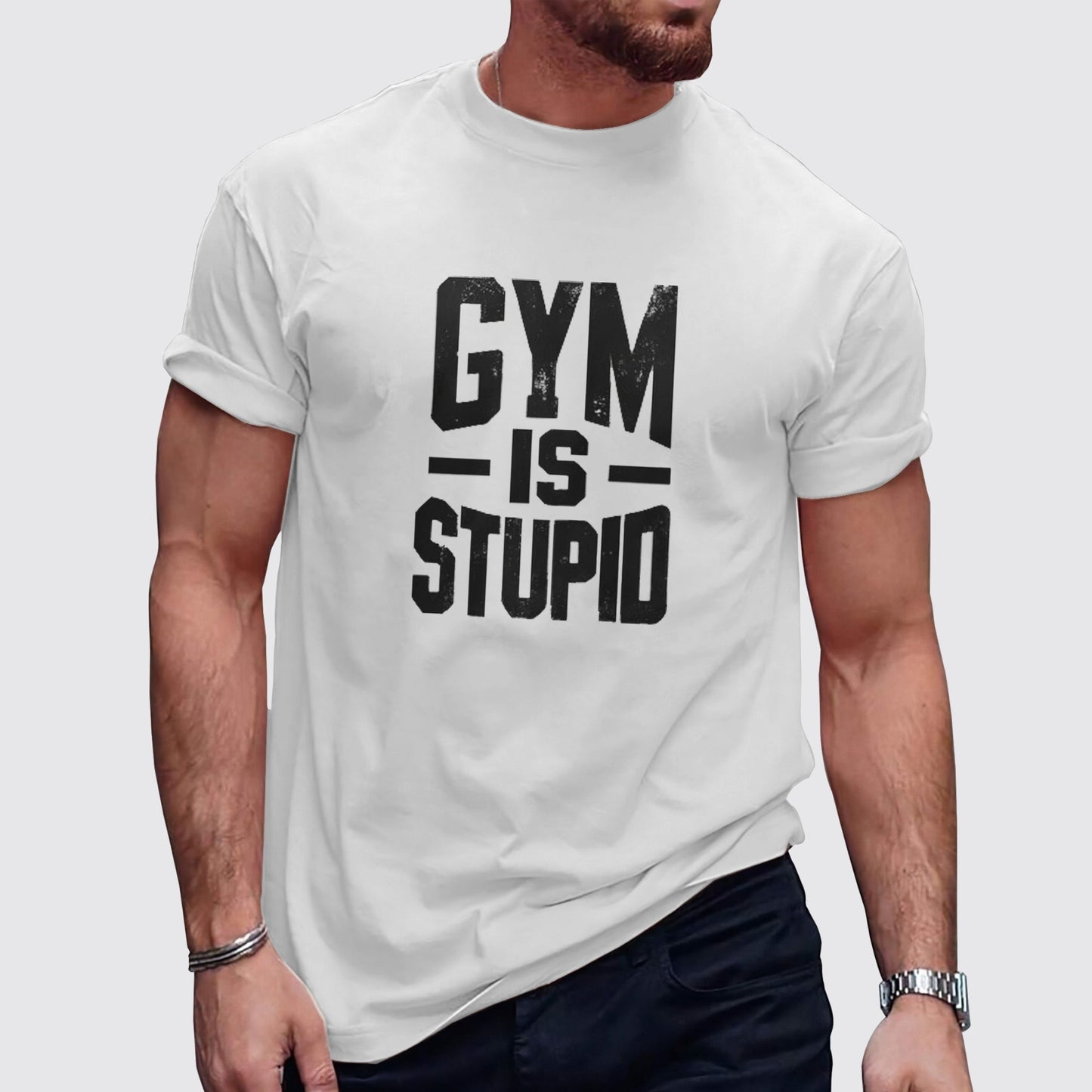 Ultimate Gym T-shirt for Men: Stay Cool and Comfy During Intense Workouts- AA02419