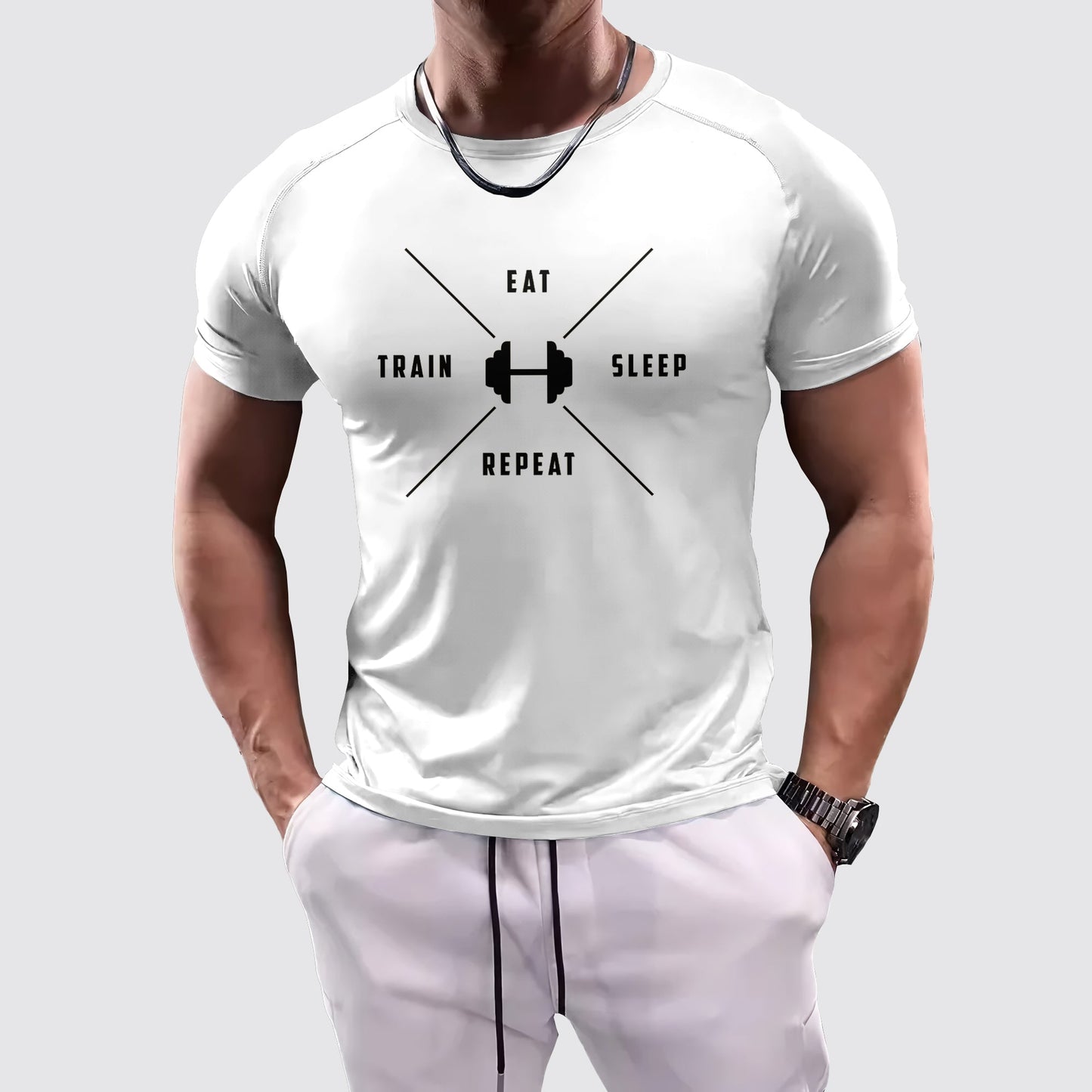 Elevate Your Performance: Tight-Fitting Tee- AA02505