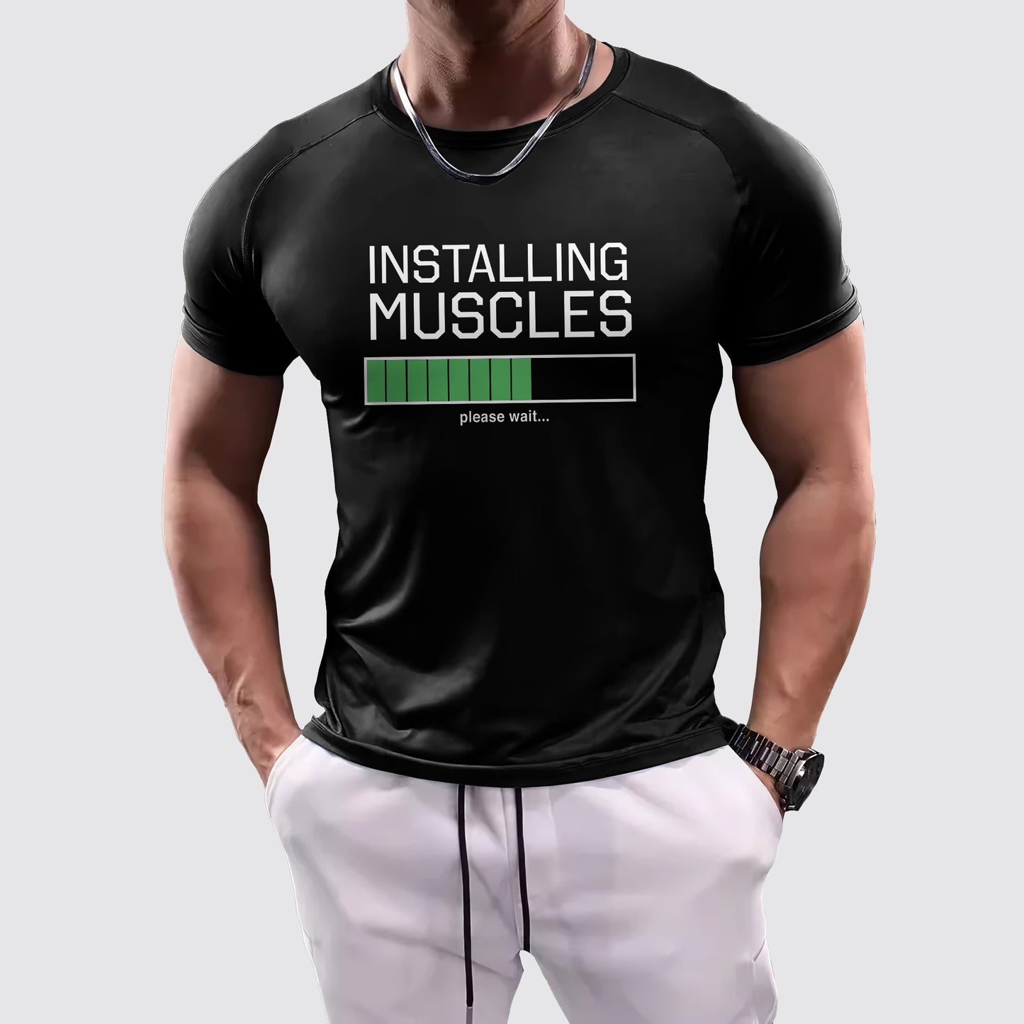 Elevate Your Performance: Tight-Fitting Tee- AA02519