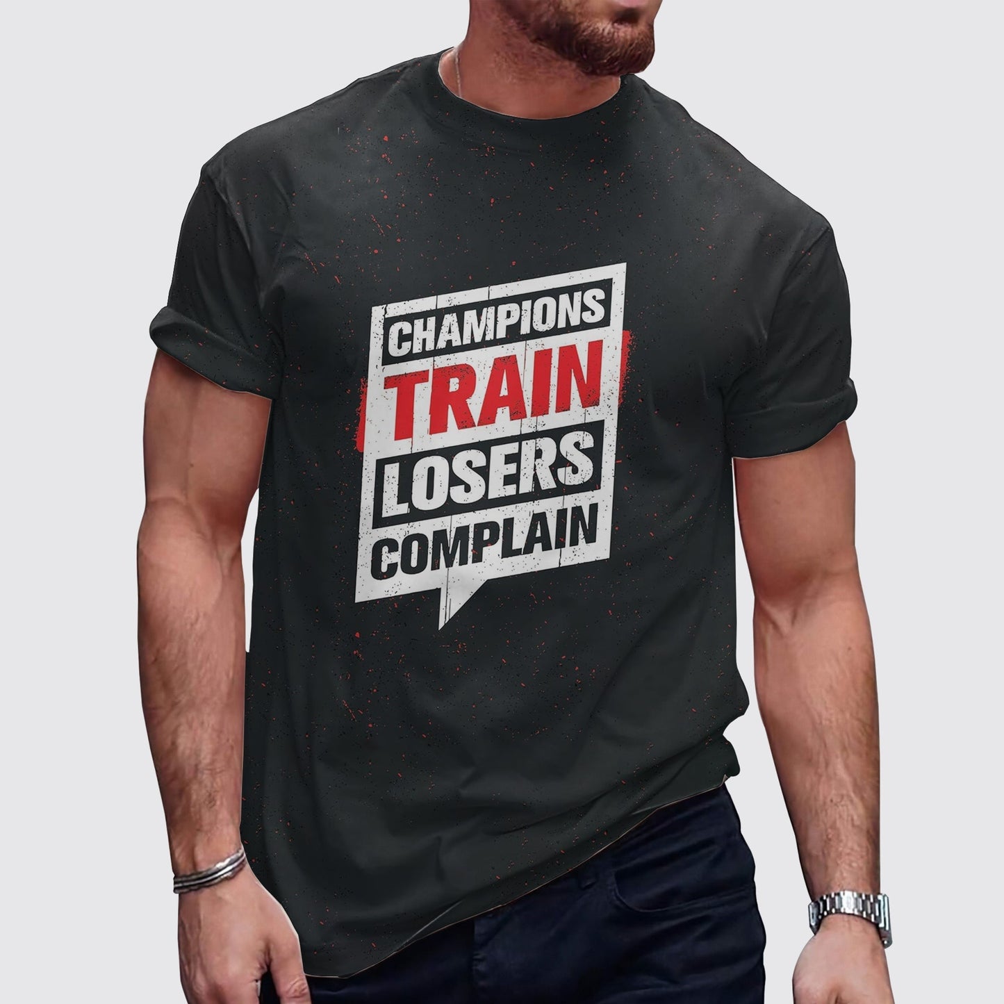 Ultimate Gym T-shirt for Men: Stay Cool and Comfy During Intense Workouts- AA02649