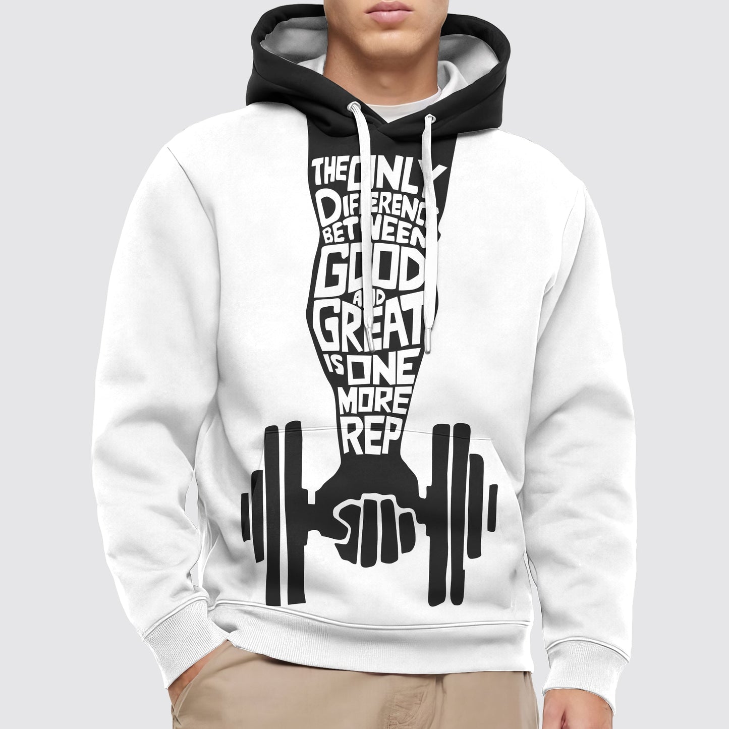 FlexFit Gym Pro: Performance Hoodie for Serious Gym Goers- AA02689