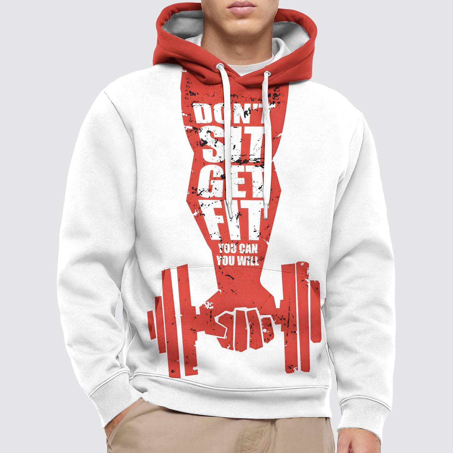 FlexFit Gym Pro: Performance Hoodie for Serious Gym Goers- AA02694