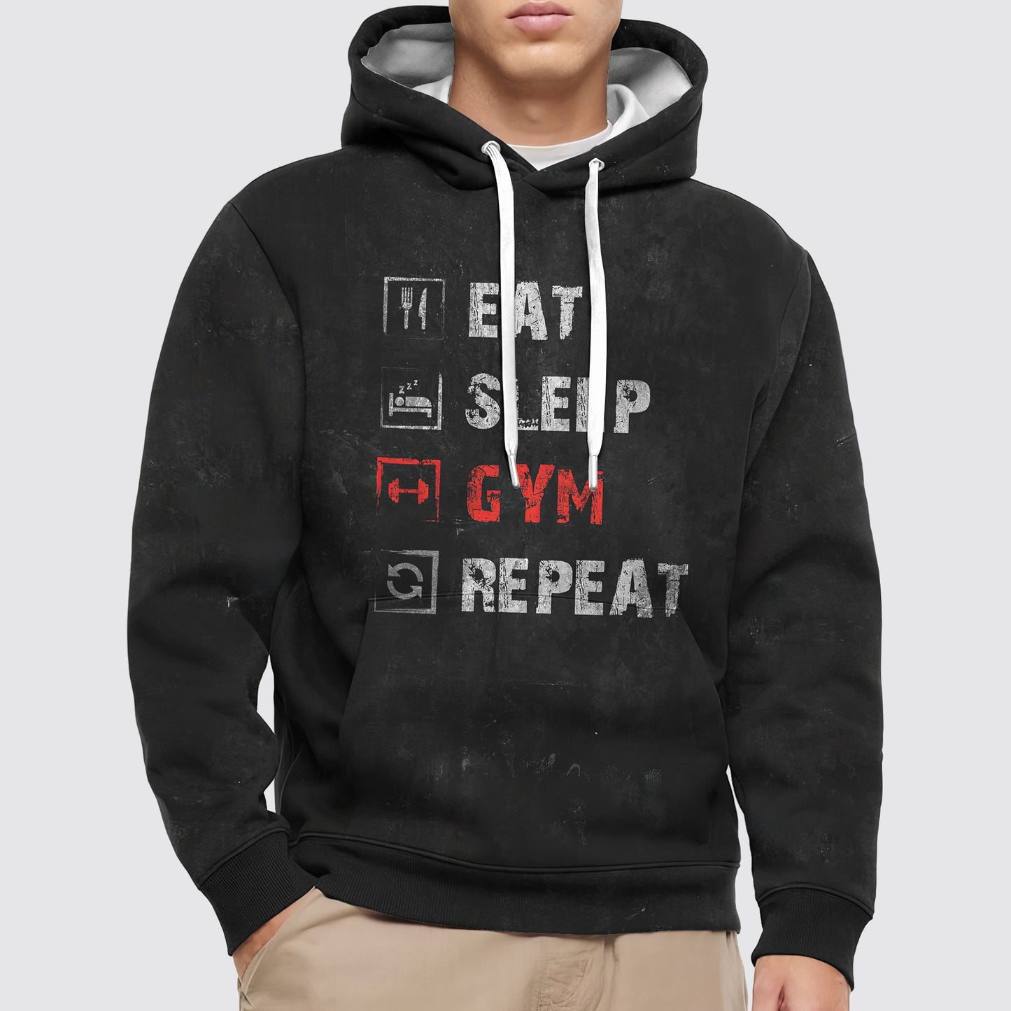 FlexFit Gym Pro: Performance Hoodie for Serious Gym Goers- AA02709