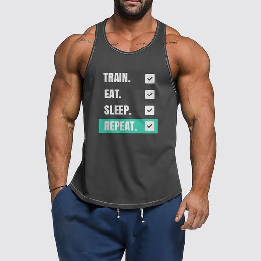 Ultimate Gym Tank Top for Men: Stay Cool and Comfy During Intense Workouts- AA03010