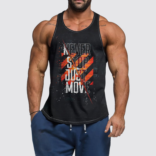 Ultimate Gym Tank Top for Men: Stay Cool and Comfy During Intense Workouts- AA03019