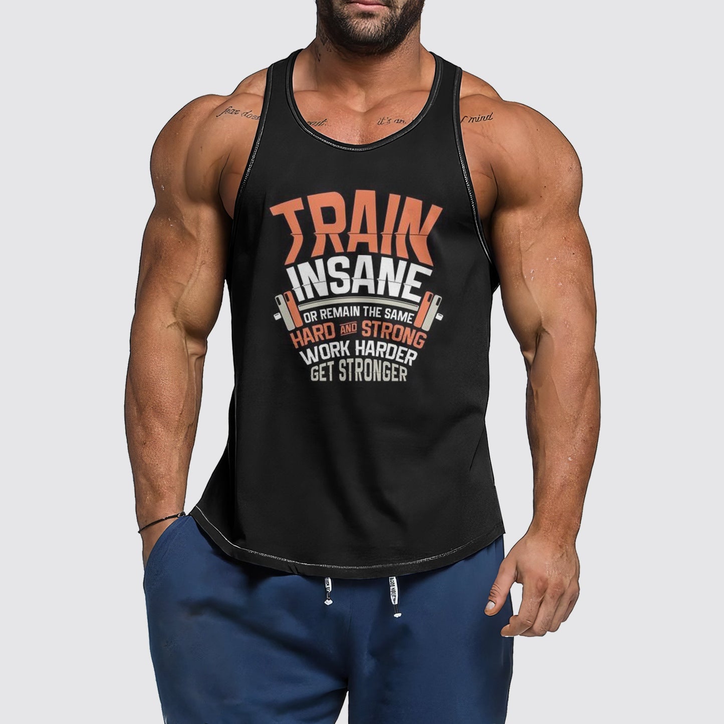 Ultimate Gym Tank Top for Men: Stay Cool and Comfy During Intense Workouts- AA03028